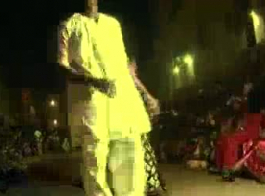 رقص يمني بلباس شفاف عاري